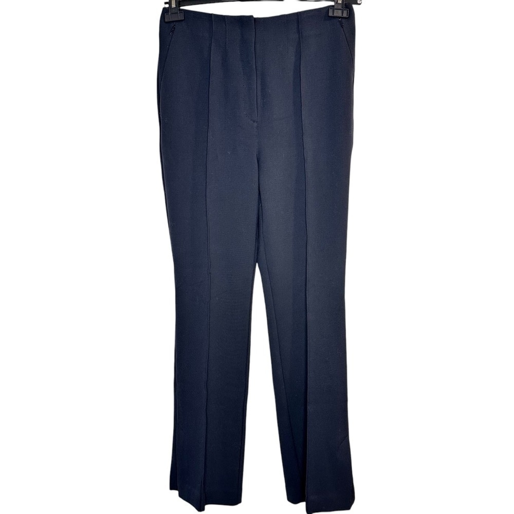 Anthropologie High Rise Flat Front Straight Leg Pants Size 8